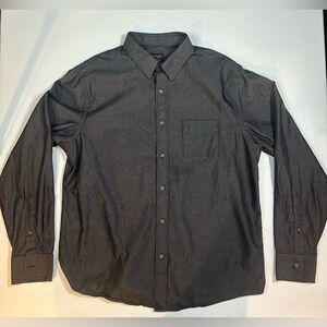 UNTUCKit Casablanca Gray Shirt Regular Fit Size Large‎